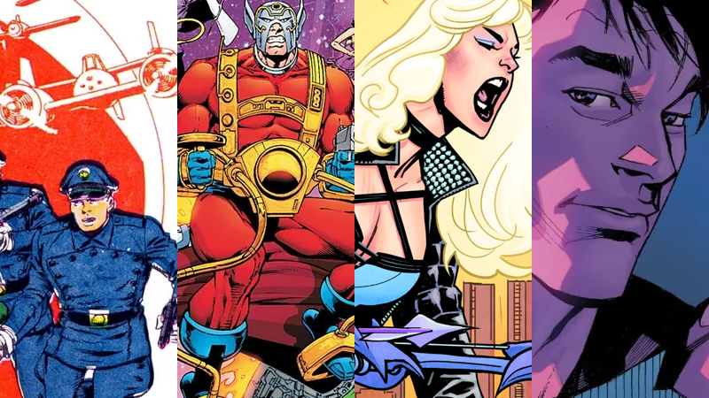 Blackhawks, New Gods, Birds of Prey, and Nightwing: four more DC movies on the way, at some point.